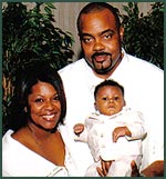 happy African American family