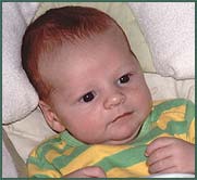 headshot of a baby